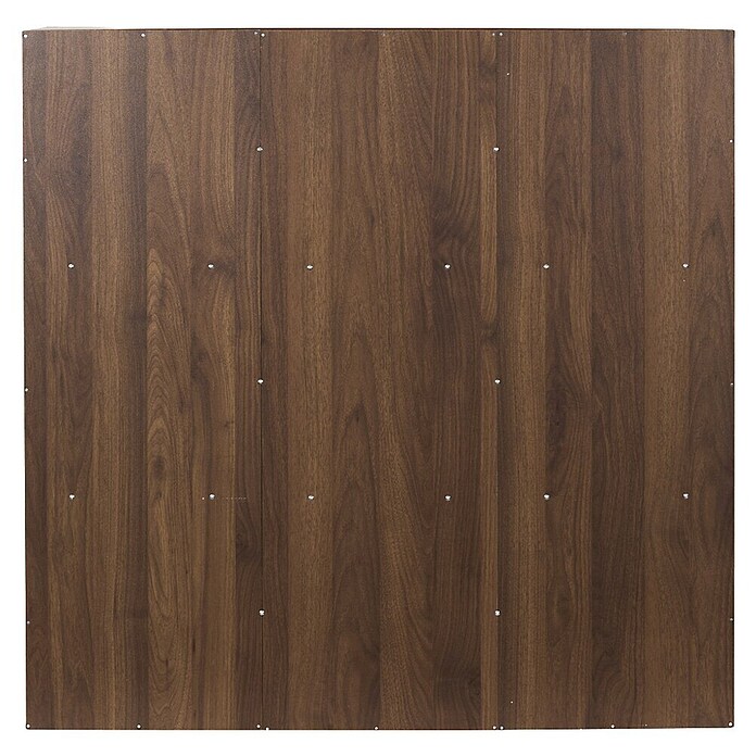 Home Deco Factory Tiffany Estantería de madera (Al x An x Pr: 97,8 x 99,3 x 31,8 cm, Capacidad de carga por balda: 5 kg, Número de baldas: 9 ud., Atornillado, Marrón) | BAUHAUS