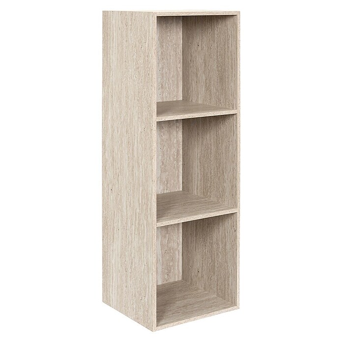 Home Deco Factory Estantería de madera Pietra (Al x An x Pr: 97,8 x 34 x 31,8 cm, Capacidad de carga por balda: 5 kg, Número de baldas: 3 ud., Atornillado, Natural) | BAUHAUS
