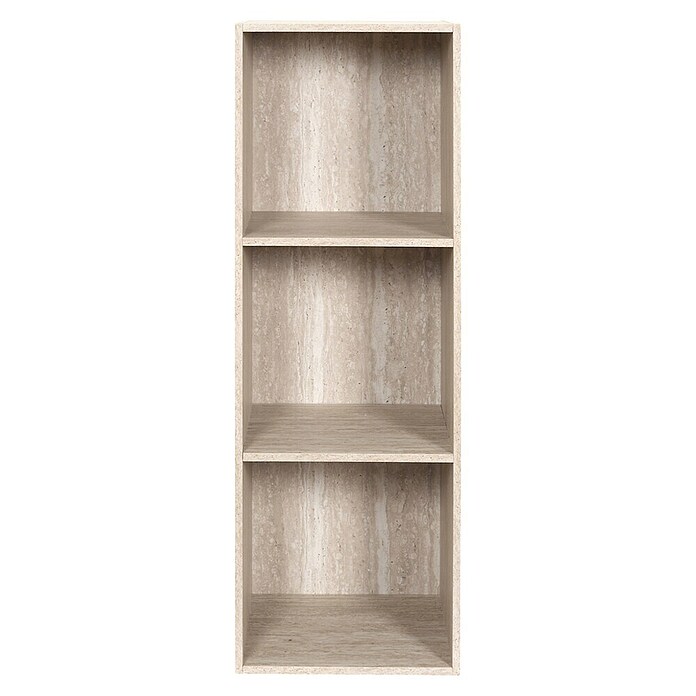 Home Deco Factory Estantería de madera Pietra (Al x An x Pr: 97,8 x 34 x 31,8 cm, Capacidad de carga por balda: 5 kg, Número de baldas: 3 ud., Atornillado, Natural) | BAUHAUS