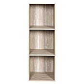 Home Deco Factory Estantería de madera Pietra (Al x An x Pr: 97,8 x 34 x 31,8 cm, Capacidad de carga por balda: 5 kg, Número de baldas: 3 ud., Atornillado, Natural) | BAUHAUS