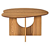 Home Deco Factory Calypso Mesa auxiliar (L x An x Al: 60 x 80 x 42 cm, MDF, Relieves curvos) | BAUHAUS