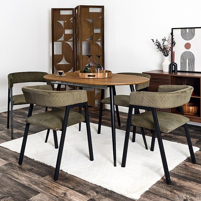 Home Deco Factory Silla Scott (Verde, 2 ud.) | BAUHAUS