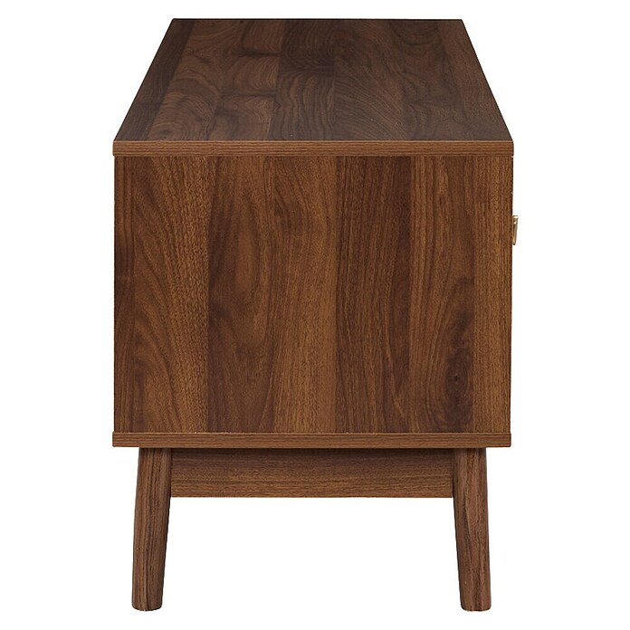 Home Deco Factory Tiffany Mueble para TV (L x An x Al: 40 x 110 x 48 cm, Marrón) | BAUHAUS