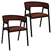 Home Deco Factory Silla Scott (Terracota, 2 ud.) | BAUHAUS