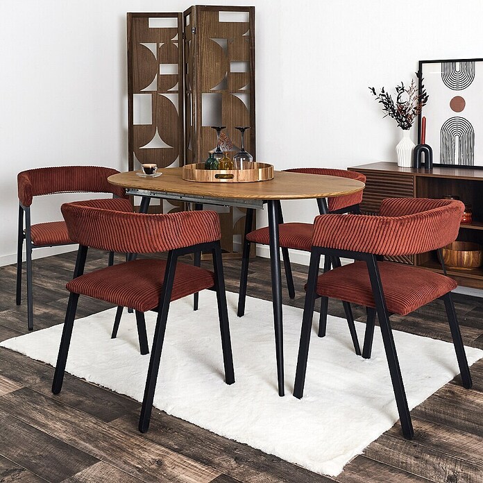 Home Deco Factory Silla Scott (Terracota, 2 ud.) | BAUHAUS