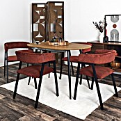 Home Deco Factory Silla Scott (Terracota, 2 ud.) | BAUHAUS