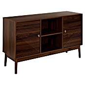 Home Deco Factory Tiffany Aparador (L x An x Al: 40 x 120 x 70 cm, Marrón, Número de puertas: 2 ud.) | BAUHAUS