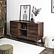 Home Deco Factory Tiffany Aparador (L x An x Al: 40 x 120 x 70 cm, Marrón, Número de puertas: 2 ud.) | BAUHAUS