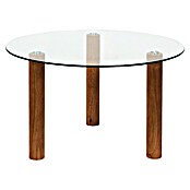 Home Deco Factory Mesa de centro (Ø x Al: 45 x 75 cm, Vidrio templado) | BAUHAUS