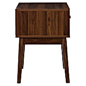Home Deco Factory Tiffany Mesita de noche (L x An x Al: 40 x 40 x 55 cm, Marrón, Número de cajones: 1 ud.) | BAUHAUS