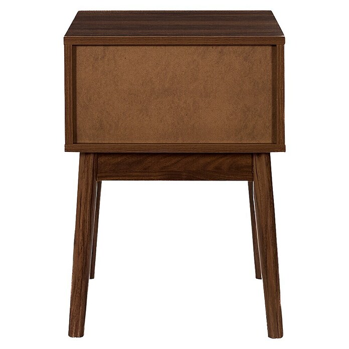 Home Deco Factory Tiffany Mesita de noche (L x An x Al: 40 x 40 x 55 cm, Marrón, Número de cajones: 1 ud.) | BAUHAUS