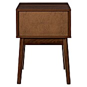 Home Deco Factory Tiffany Mesita de noche (L x An x Al: 40 x 40 x 55 cm, Marrón, Número de cajones: 1 ud.) | BAUHAUS