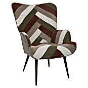 Home Deco Factory Sillón Scott (L x An x Al: 76 x 69 x 97 cm, Patchwork) | BAUHAUS