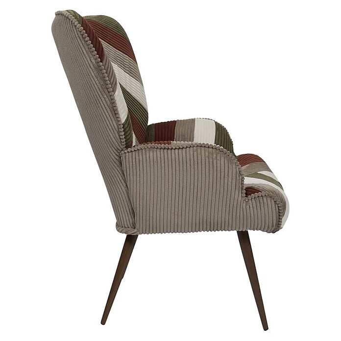 Home Deco Factory Sillón Scott (L x An x Al: 76 x 69 x 97 cm, Patchwork) | BAUHAUS