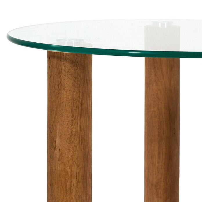 Home Deco Factory Mesa de centro (Vidrio templado, 2 ud., Forma: Redonda) | BAUHAUS
