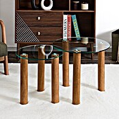 Home Deco Factory Mesa de centro (Vidrio templado, 2 ud., Forma: Redonda) | BAUHAUS