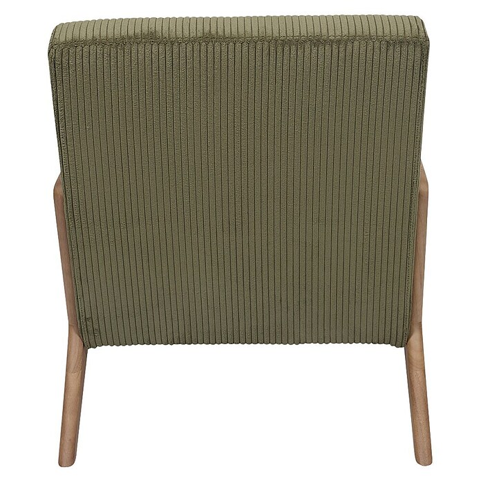 Home Deco Factory Sillón Scott (L x An x Al: 83,5 x 64,5 x 75 cm, Verde, Textil canalé) | BAUHAUS