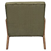 Home Deco Factory Sillón Scott (L x An x Al: 83,5 x 64,5 x 75 cm, Verde, Textil canalé) | BAUHAUS