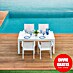 Sunfun Conjunto de muebles Petra + Nancy 