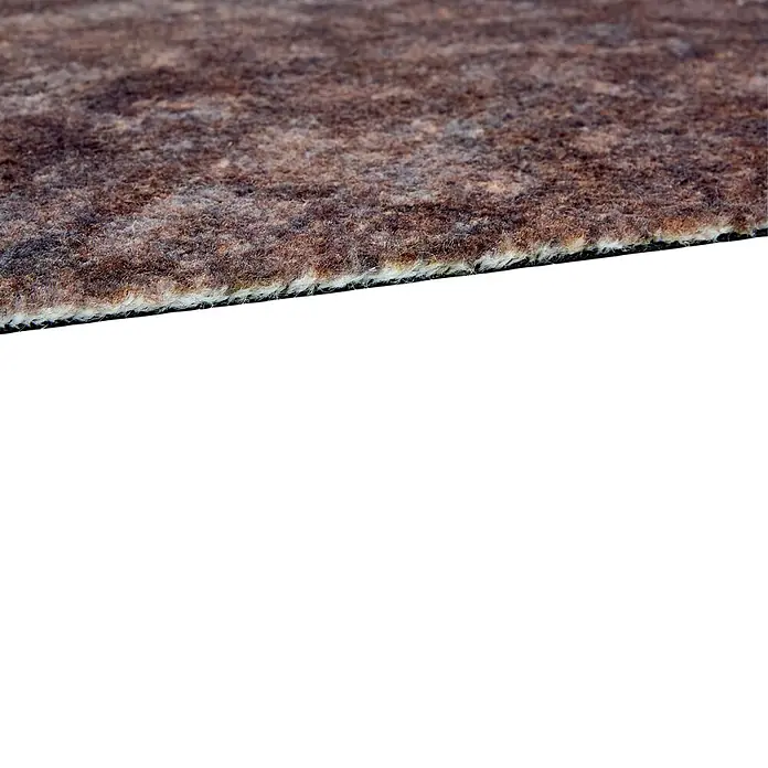Fußmatte Orlando - 70 x 50 cm, Braun, Material Nutzschicht: 100 % Polyamid, Stone - Brauner, strukturierter Teppich oder Matte mit klarer Kante.