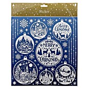 Geroma Fenstersticker (Weihnachtlich, Weiß, 31 x 38 cm) | BAUHAUS