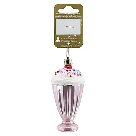 Geroma  Christbaumschmuck Eisbecher