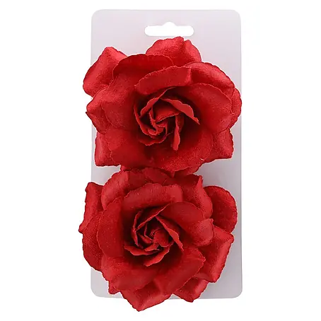 Christbaumschmuck Rosen mit Clip