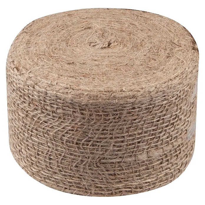 Windhager Jute-Gewebematte - L x B: 25 m x 10 cm, Beige - Rolle aus naturbeigem Jutegewebeband mit gewebter Textur.