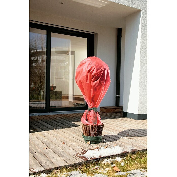 Windhager Winterschutzvlies (L x B: 10 x 1,6 m, Rot, Grammatur: 30 g/m²)