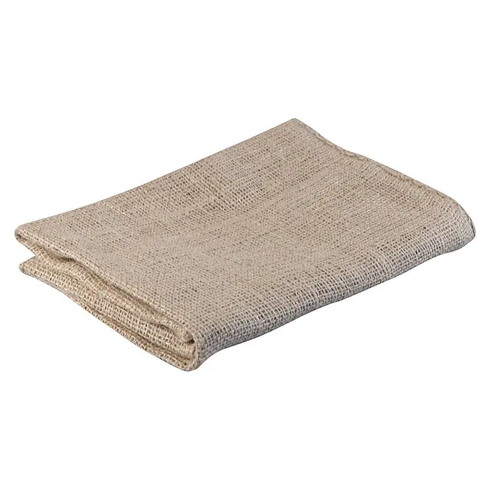 Windhager Gartensack - L x B: 60 x 80 cm, Beige - Gefalteter beiger, grob gewebter Stoff.