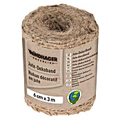 Windhager Jutegewebeband (Natur, L x B: 3 m x 6 cm)