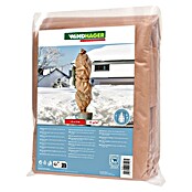 Windhager Winterschutzvlies (L x B: 5 x 1,5 m, Beige, 25 g/m², 1 Stk.)