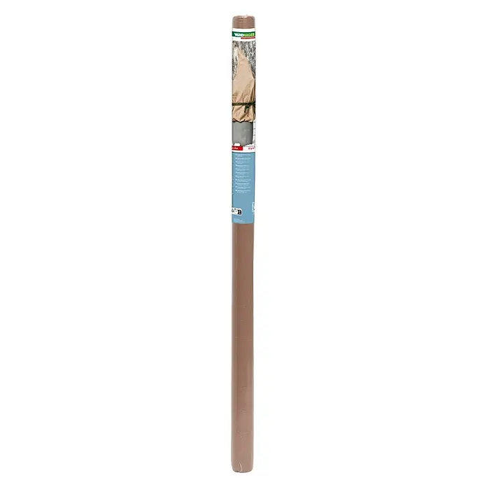 Windhager Winterschutzvlies - L x B: 5 x 2 m, Beige, Grammatur: 30 g/m² - Braune gerollte Gartenschutzvlies.