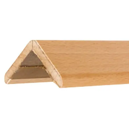 Rufete  Perfil de esquina adhesivo MDF con rechapado natural de Haya