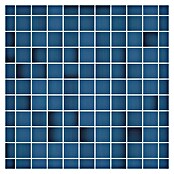 Mosaikfliese (33 x 33 cm, Blau, Glänzend)
