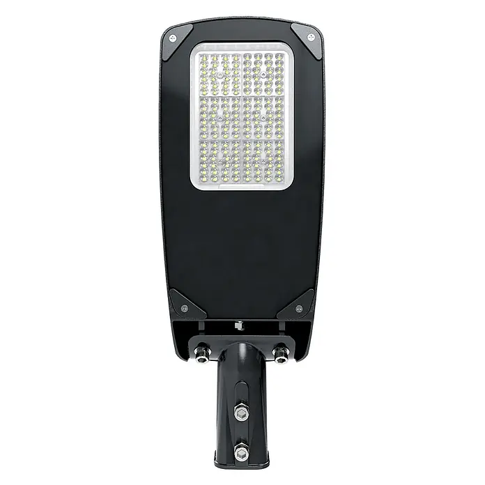 Enovalite LED-Wandstrahler LED-Straßenleuchte - 30 W, Schwarz, Neutralweiß - Schwarze LED-Straßenleuchte mit mehreren hellen LED-Modulen und stabiler Montagehalterung für die Außenbeleuchtung.