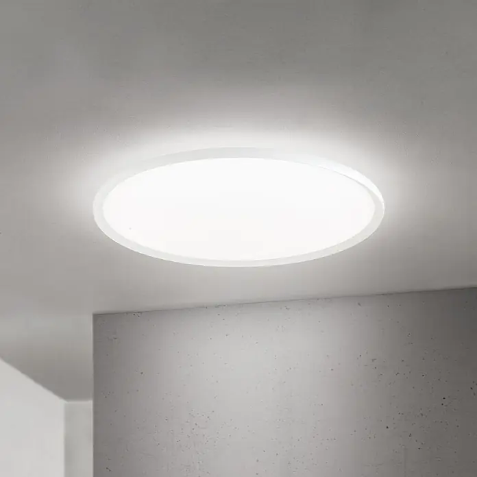 Orion Leuchten LED-Deckenleuchte rund -  - Runde weiße LED-Deckenleuchte zur direkten Montage, spendet helles, gleichmäßiges Licht.