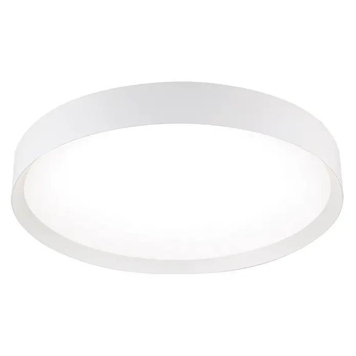 Orion Leuchten LED-Deckenleuchte rund -  - Weiße runde Aufbau-LED-Deckenleuchte mit diffuser Abdeckung.