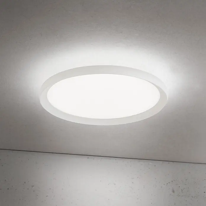 Orion Leuchten LED-Deckenleuchte rund -  - Runde, weiße LED-Plafondleuchte.