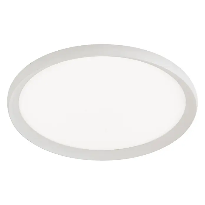 Orion Leuchten LED-Deckenleuchte rund -  - Minimalistische weiße ovale LED-Deckenleuchte.