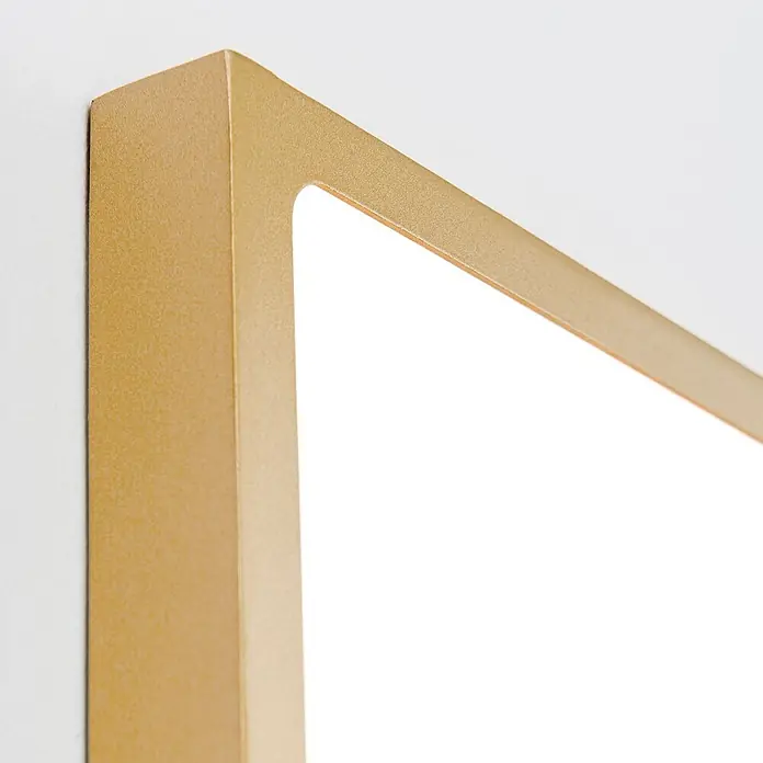 Orion Leuchten LED-Deckenleuchte rund -  - Texturierte goldene Wandleuchte mit integrierter Beleuchtung.