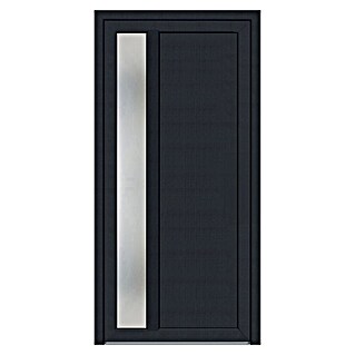 Hišna vhodna vrata Bern KF93 (1.000 x 2.100 cm, Smer odpiranja: Desno, Antracit)