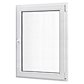 PVC prozor bez kvake  (60 x 80 cm, Smjer otvaranja: Desno, Bijela, Ugradbena dubina: 70 mm) | BAUHAUS
