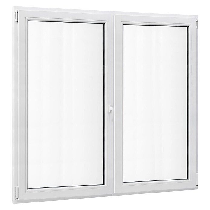 PVC prozor bez kvake  (140 x 140 cm, Smjer otvaranja: Lijevo/desno, Bijela, Ugradbena dubina: 70 mm) | BAUHAUS