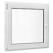 PVC prozor bez kvake  (60 x 60 cm, Smjer otvaranja: Lijevo, Bijela, Ugradbena dubina: 70 mm) | BAUHAUS