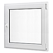 PVC prozor bez kvake  (60 x 60 cm, Smjer otvaranja: Desno, Bijela, Ugradbena dubina: 70 mm) | BAUHAUS
