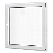 PVC prozor bez kvake  (80 x 80 cm, Smjer otvaranja: Desno, Bijela, Ugradbena dubina: 70 mm) | BAUHAUS