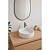 Lavabo de sobremesa Apolo (37 x 37 cm, Sin desbordamiento, Blanco) | BAUHAUS