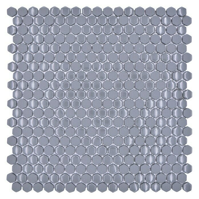 Mosaikfliese (29 x 29,5 cm, Grau)