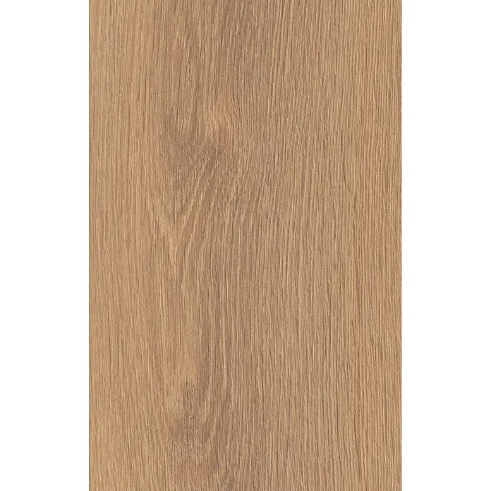 Krono Original Laminat Atlantic 8 - Antique Parioli Oak, Landhausdiele, 1.288 x 195 x 8 mm - Natürliche hellbraune Holzmaserungsoberfläche mit sichtbaren vertikalen Mustern.